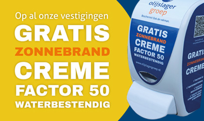 We beschermen onze klanten graag tegen de zon!