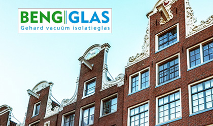 Glaslinq is leverancier van het revolutionaire BENGGlas vacuümglas