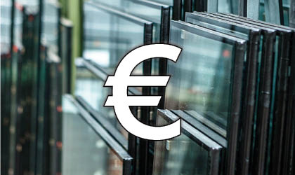 Actuele prijsontwikkeling van glas door marktomstandigheden